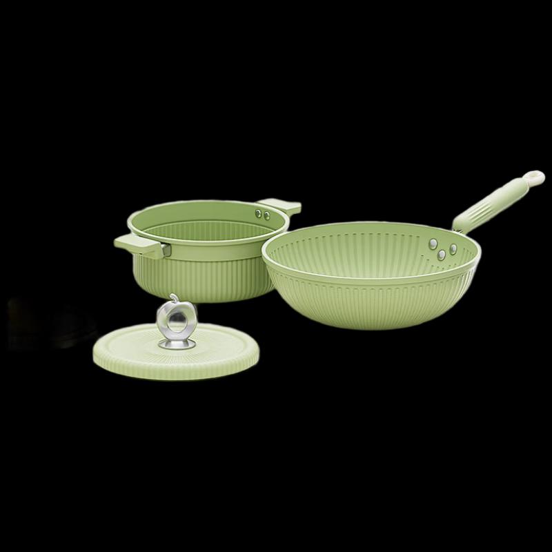 Urban Madam Non-stick Wok & Stew Pot 2-Piece Set