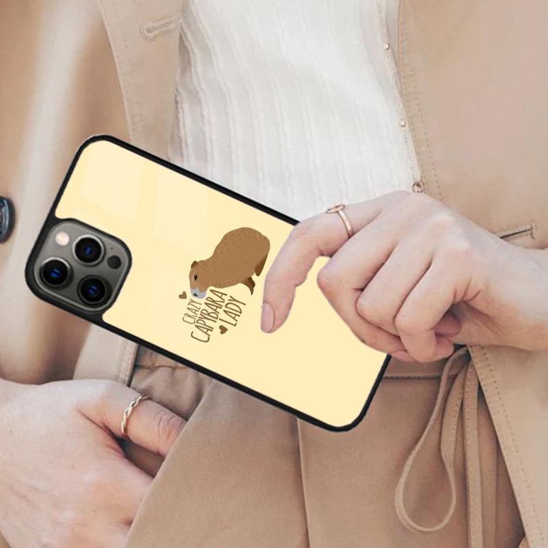 Curious Cute Capybara Magnetic Phone Case For APPLE iPhone 17 Air 16 14 13 12 Pro Max 15 Plus Wireless Charge With MagSafe Cover
