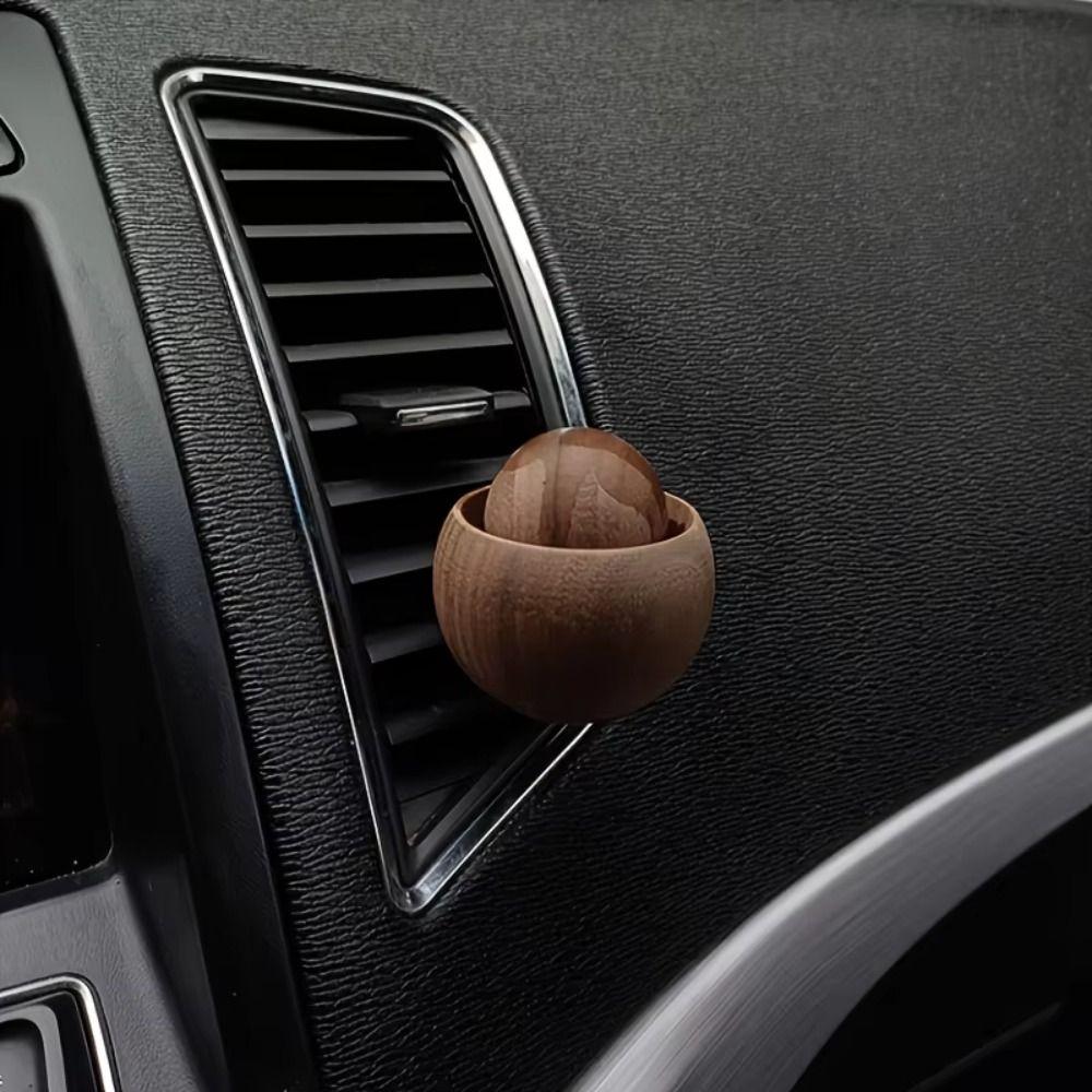 Long-lasting Floral Wooden Aroma Diffuser Bedroom Decor Diffuser  for Car Air Conditioning Vents