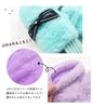Kids Gloves Mittens Girls Junior Ribbon Lavender Ages 13 and Up [Arisana] 01.