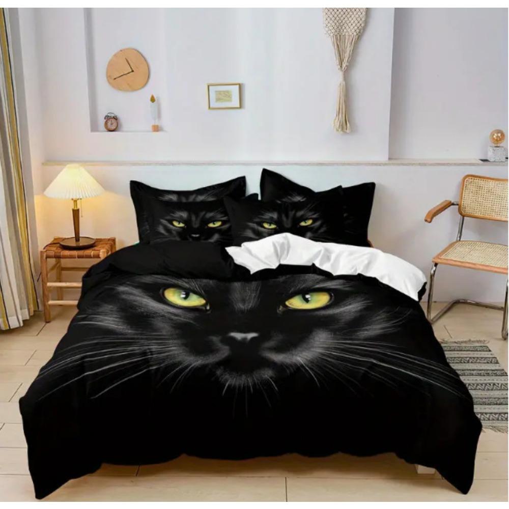 Fashion Technology Printing, 3D Digital Printing, Bedding, Duvet Covers, Pillowcases, Three-piece Sets