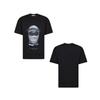 Zomer platte print kleding ronde hals casual katoenen kleding korte mouwen straat losse trend tops unisex mode