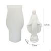 3D Silicone Candle Making Model Virgin Mary DIY Handmade Holy Mother Clay Ornament Decor Epoxy Resin