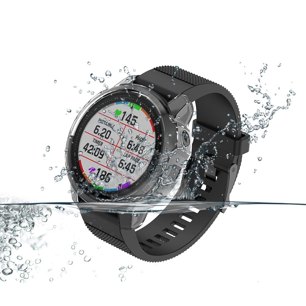 Soft TPU Case Cover for Garmin Fenix6S Shockproof Protective Case Frame