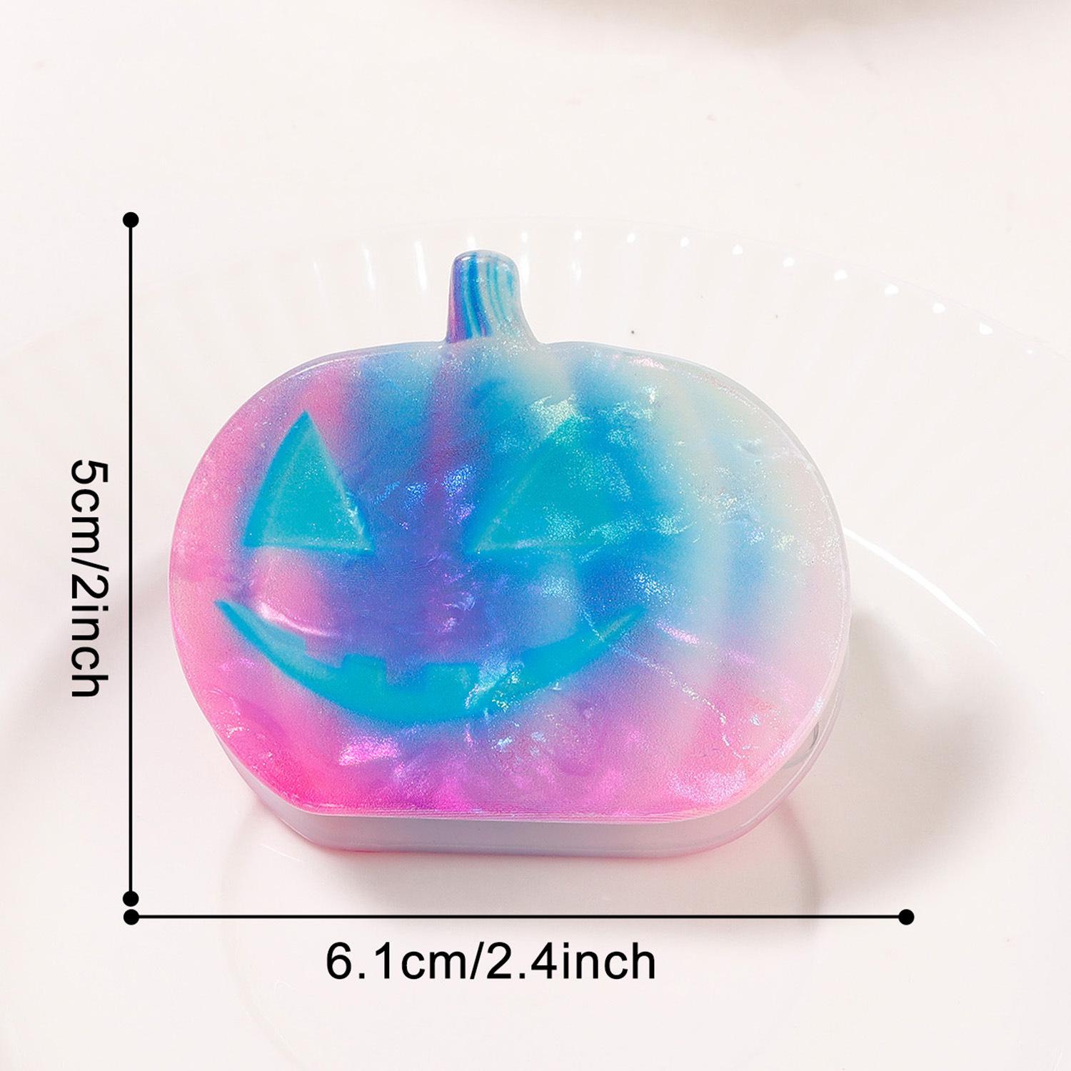 

Dreamy Gradient Halloween Ghost Pumpkin Hair Clip - Cute & Soft Women s Claw Accessory