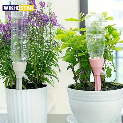3pcs Drip Waterer Watering Device Household Timer Waterer Drip Irrigation Travel Water Seepage Sprinkler Automatic Watering Home