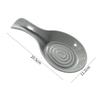 1Pc Plastic Spoon Rest Heat-Resistant Cooking Spoon Holder Coffee Spoon Holder Dishwasher Safe Spoon Rest Kitchen Gadgets