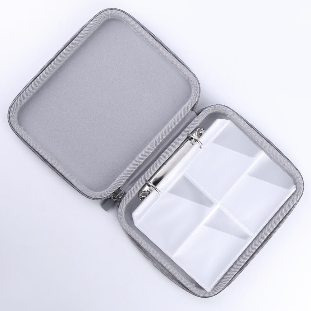 Kartenetui mit Reißverschluss & 80 Fächern Weicher tragbarer Ordner für Yoto-Karten Mini-Hörbuchkarten