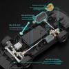 1:14 Scale RC High-Speed Drift GTR Sports Car - 4WD, Lights, Remote Controlled Racing Toy for Boys