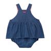 HOT Romper with Skirt Boys Girls Baby Clothing Navy M [MIKIHOUSE BISCUITS] Children's (80-90cm) 70-1528-498