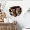Funny Squirrel Mouse Wall Sticker Toilet Lid Stickers, Bedroom Entrance Living Room Porch Home Decora Waterproof Decals Stickers S744