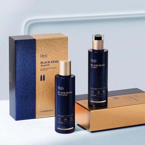 Dr.G Black Snail Toner 150ml + Emulsion 150ml Special 2-Piece Set Toner 150ml + Emulsion 150ml