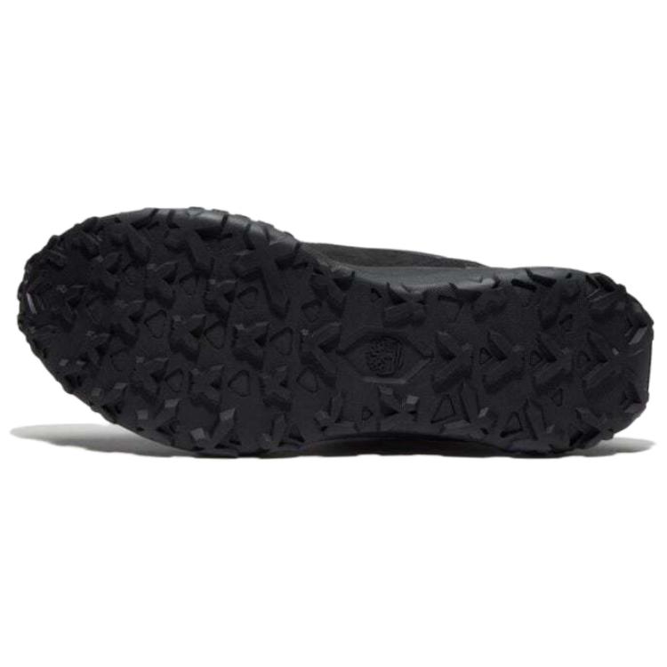 Timberland Versatile Comfortable Slip-Resistant Durable Mid-Top Outdoor Functional Shoes Men Shoes Black A6DX6-EL0