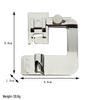 Multifunctional Electric Sewing Machine with Zipper, Binding, and Overlock Presser Foot Attachments