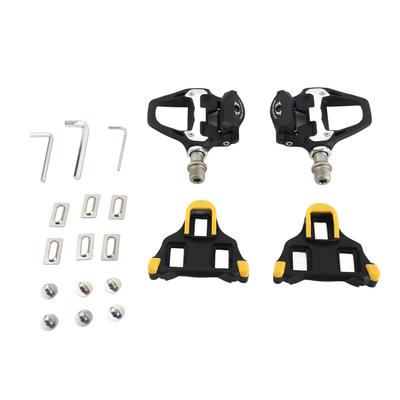 Bike Pedals Road Bike Pedals SPD‑SL Cycling Road Bike Self‑Locking Pedals with Cleats  Pedals Repair Replacement Bike Pedals