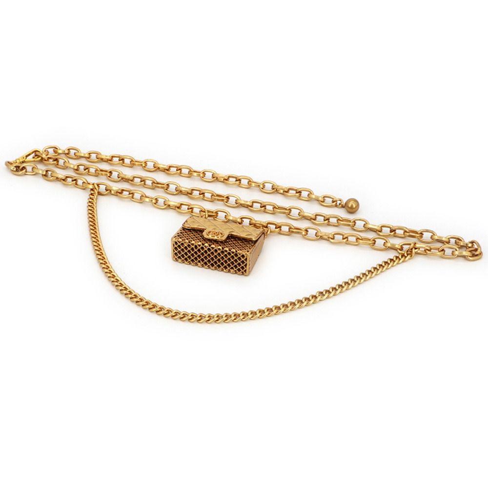 Jeans Trousers Party Trouser Dress Belts Tassel Waist Strap Metal Bag Waistband Gold Chain Belt