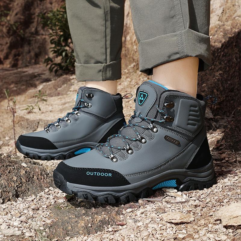 TUINANLE Outdoor Hiking Shoes Walking Hiking Boots Non-SlipTactical Trekking Shoes for Men