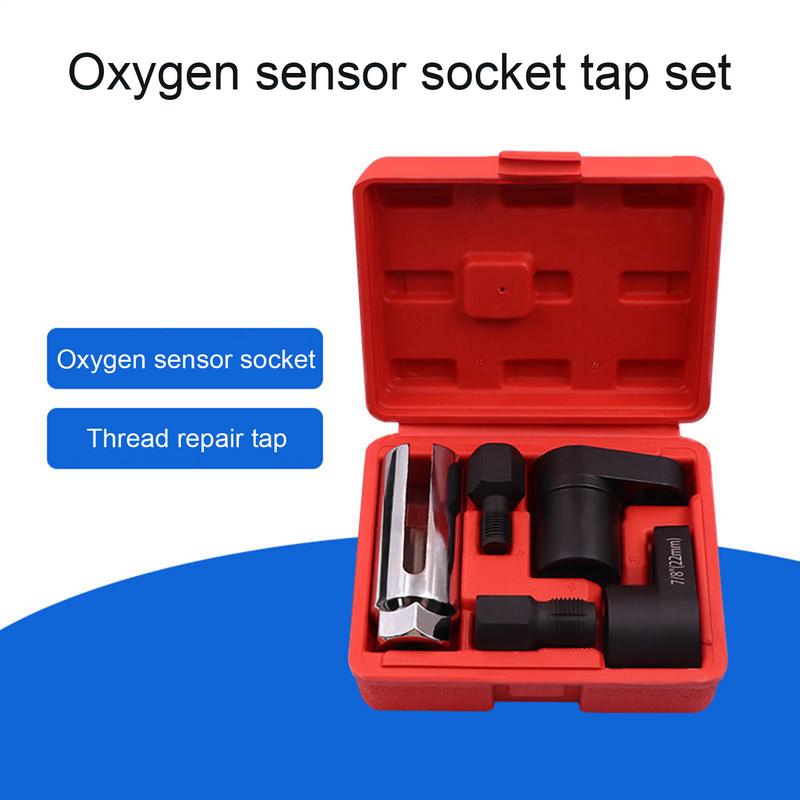 Oxygen Sensor Wrench Oxygen Sensor Wrench Kit Automotive Oxygen Sensor Socket Set Accurate Sensor Wrench Remover Tool