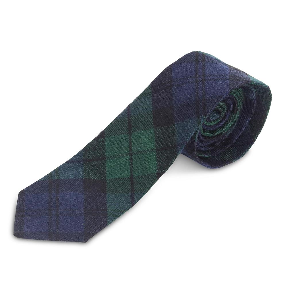 Scottish Tartan Neck Tie For Men Traditional Highland Attire