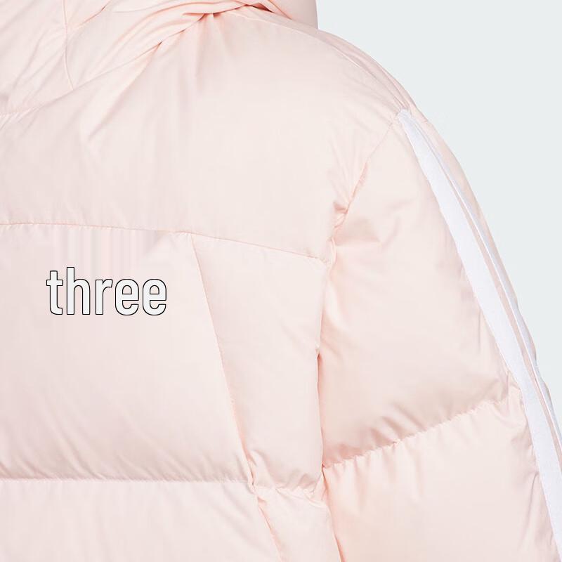 Adidas Girls' 25 Winter Three-Stripe Down Jacket