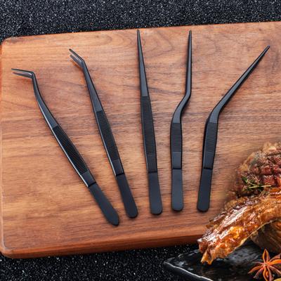 Pinzetta da Cucina Pinze Acciaio Inossidabile Pinzette da Cucina Chef Professionale Pinze per Cibo per Cucinare Alimentare Cottura Decorazione Impiattamento