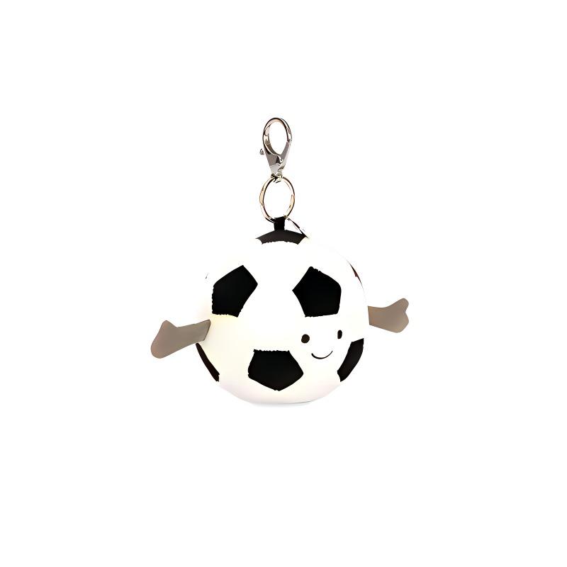 

JELLYCAT Коллекция Веселый спорт Плюшевый кулон-игрушка Футбол , высота 9 см Box Not Included