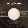 7inch Record GEORGE & GENE - Wreck On The Highway / I've Got Fiv MU1066 MUSICOR 1965 US Country/Folk Used