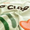 Cartoon Milk Velvet Four Piece Patch Embroidered Coral Velvet Quilt Cover Flannel Sheet Quilt Cover