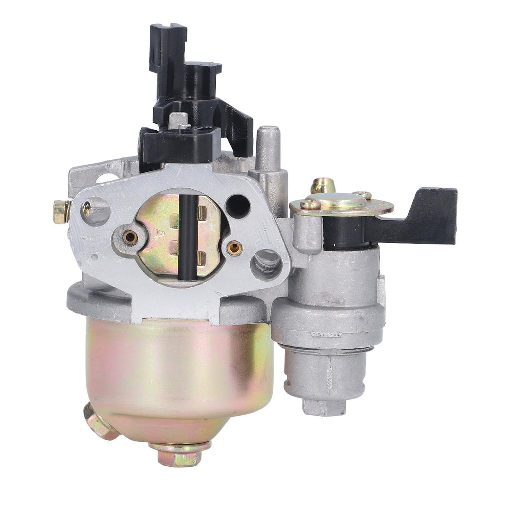 Carburetor Rubber Aluminum Alloy Lawn Mower Carb Replacement for 170 168F Gasoline Engine