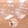 Transparent School Supply Convenient Office Tape Cutter Dispenser Special Tapes Seat Cutter