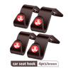 2pcs Car Headrest Hook Storage Hanger Back Seat Organizer Holder For Holden Captiva Commodor VZ VE Colorado Caprice VT VX VU