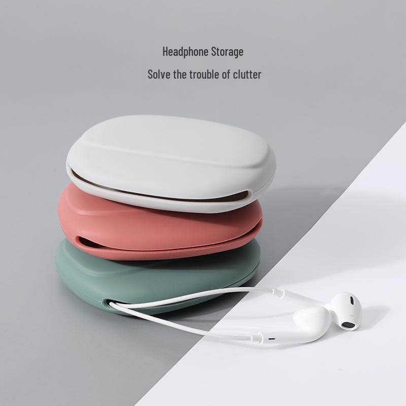 Silicone Earphone Cable Organizer Pouch - Portable and Hot-Selling Storage Bag