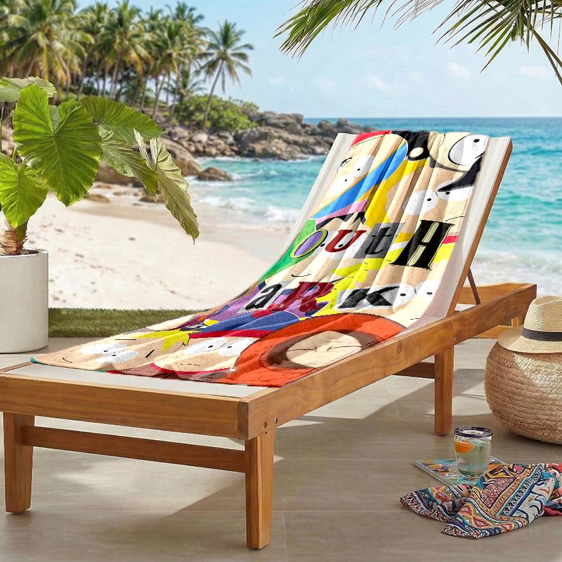 South Park Fashion Beach Towel: Ideal for Summer Adventures Soft, Absorbent and Quick Drying Suitable for Swimming and Bathing