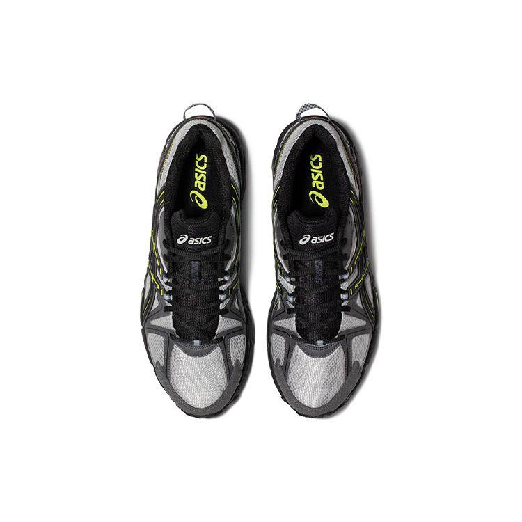 Asics Gel-Kahana 8 Retro Cushioning Fabric Synthetic Leather Low Top Trail Running Shoes Men sneaker Gray Black 1011B109-026