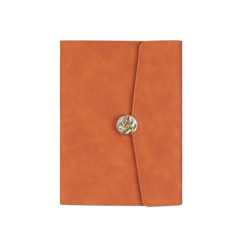 A5 Tri-fold Buckle Notebook Gift Set: Business, Meeting & Logo Printable Record Book
