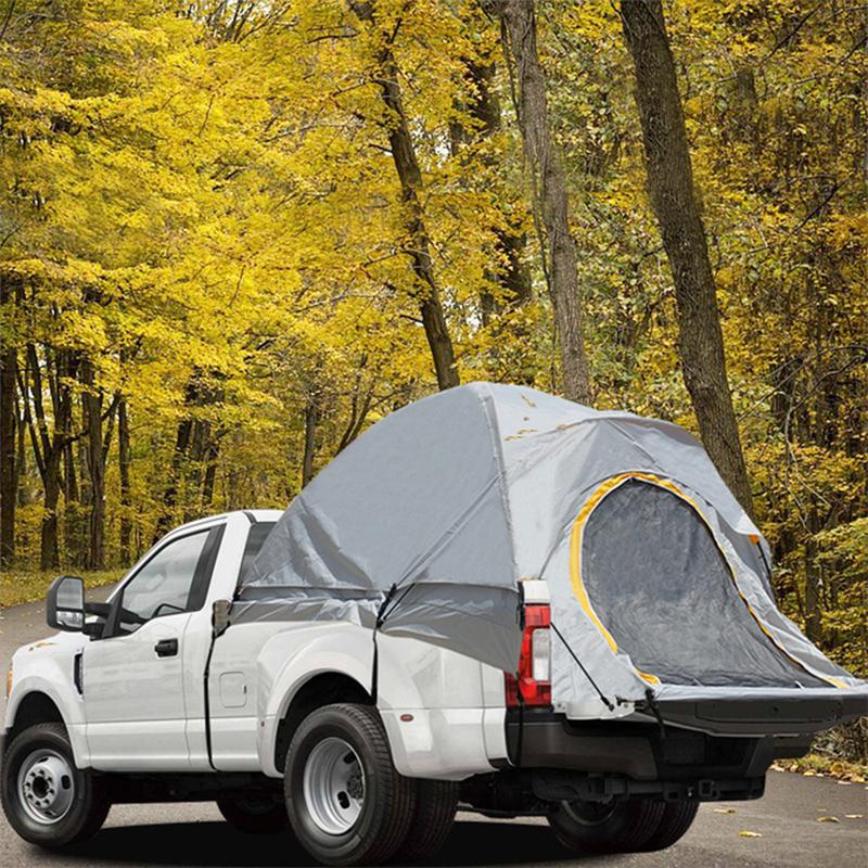 Pickup Truck Tent Truck Bed Tent Outdoor Camping Family Tourist Fishing Picnic Travel Awnings Car Tent for 3-4 Person 3 Size