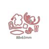 Dancing Lady Cutting Dies Metal Stencil DIY Scrapbooking Album Paper Card Embossing Craft Die Cut Dancer
