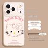 Transparent Soft Floral Cat Case for iPhone 12-17 Pro, Apple 14/15