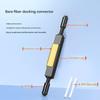 Precisions Fiber Alignment Connectors For Seamless Networking Setups Metal Material High Temperatures Resistance