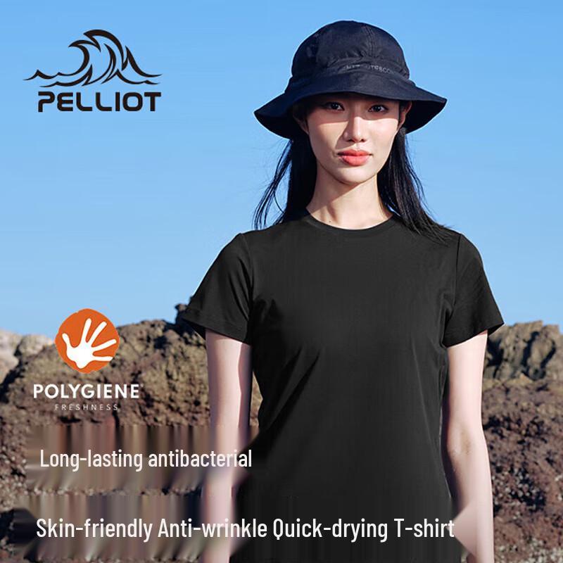 

Pelliot Women s Relaxed-Fit Short-Sleeve T-shirt M