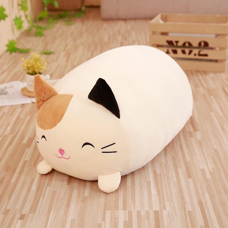 

30СМ Мягкая и Милая Плюшевая Игрушка Хлопок Пух Животное Пингвин Кошка Свинья Сон Длинная Подушка Мягкая Плюшевая Подушка