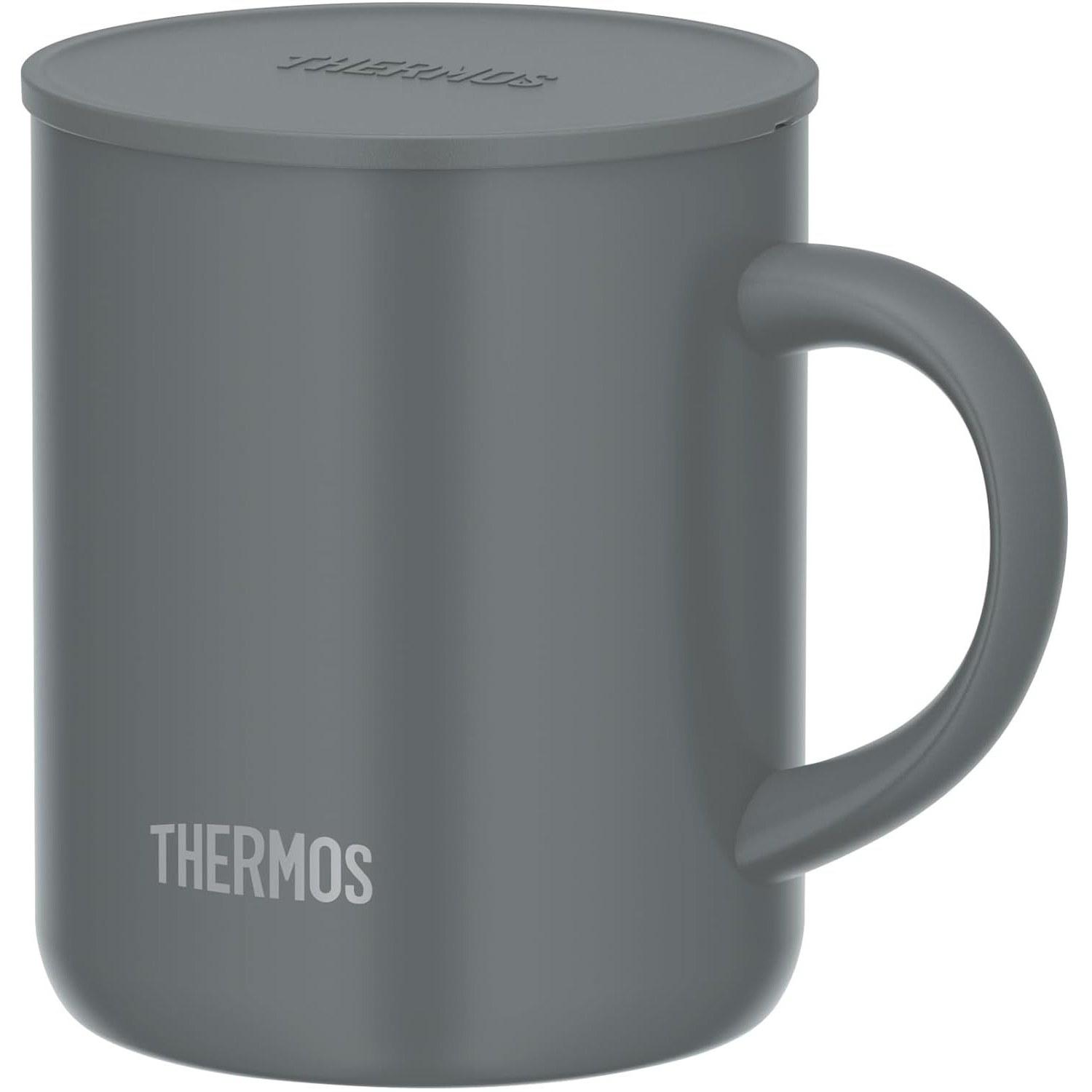 Thermos Vacuum Insulated Mug Lid 350ml Dark Gray JDG-352C DGY