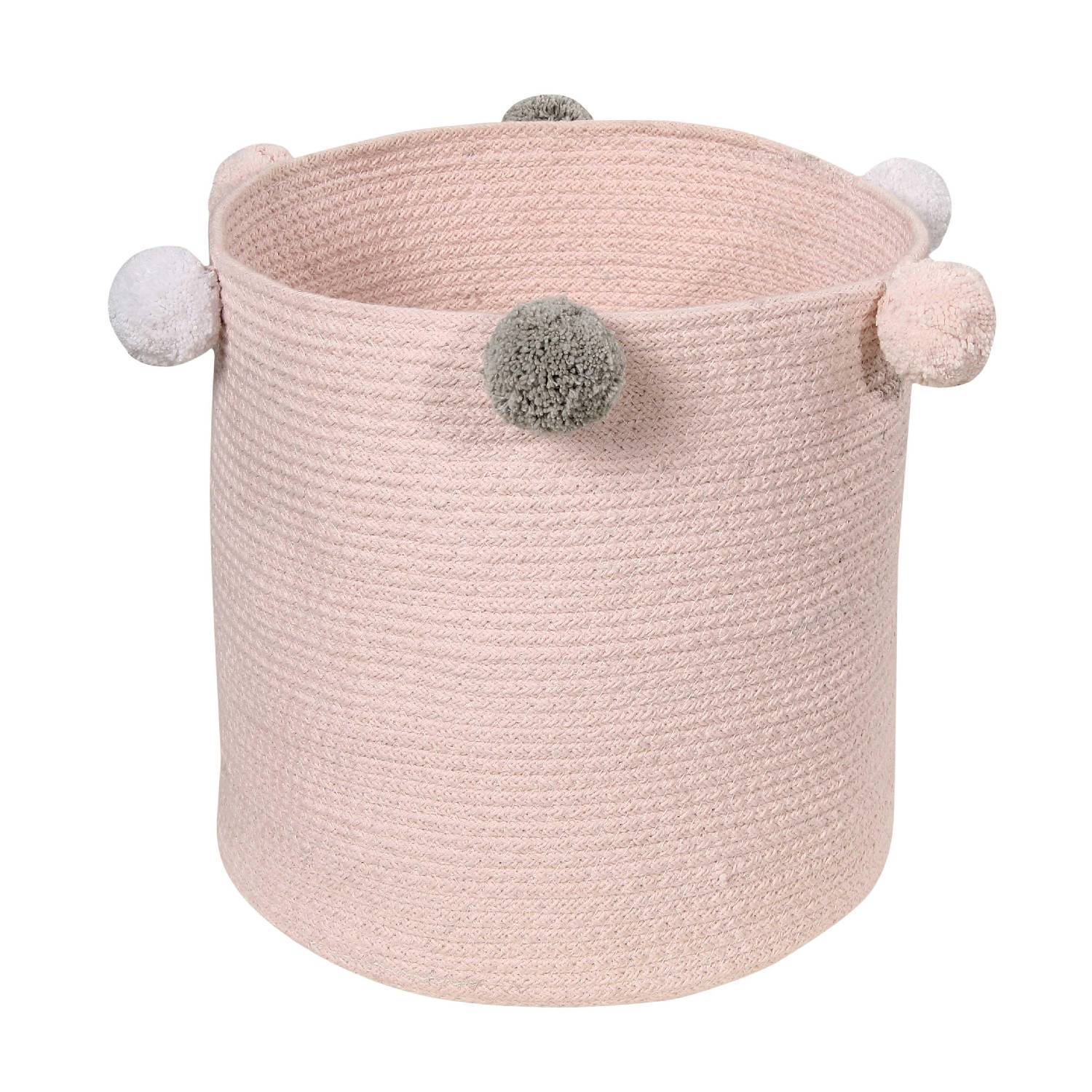 

Корзина Lorena Canals с помпонами Розовый 30 30 30 Bsk-bubbly-pink