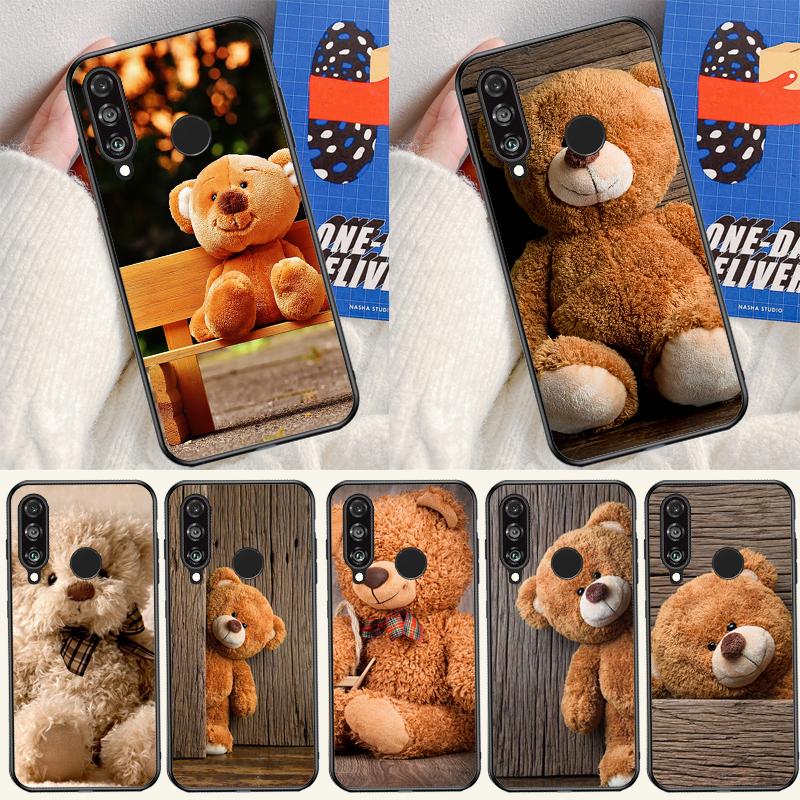 Cute Bear For Huawei Nova 5T 9 10 SE 12i 12s 11i Y91 Y90 Y60 Y70 Y72 Y61 P60 P30 Pro P20 P40 Lite Case