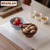 Retro Flower Mouth Fruit Dishes Antique Pastry Plate Food Dinner Plates Household Hospitality Dishes For Tea Supplies Decoration