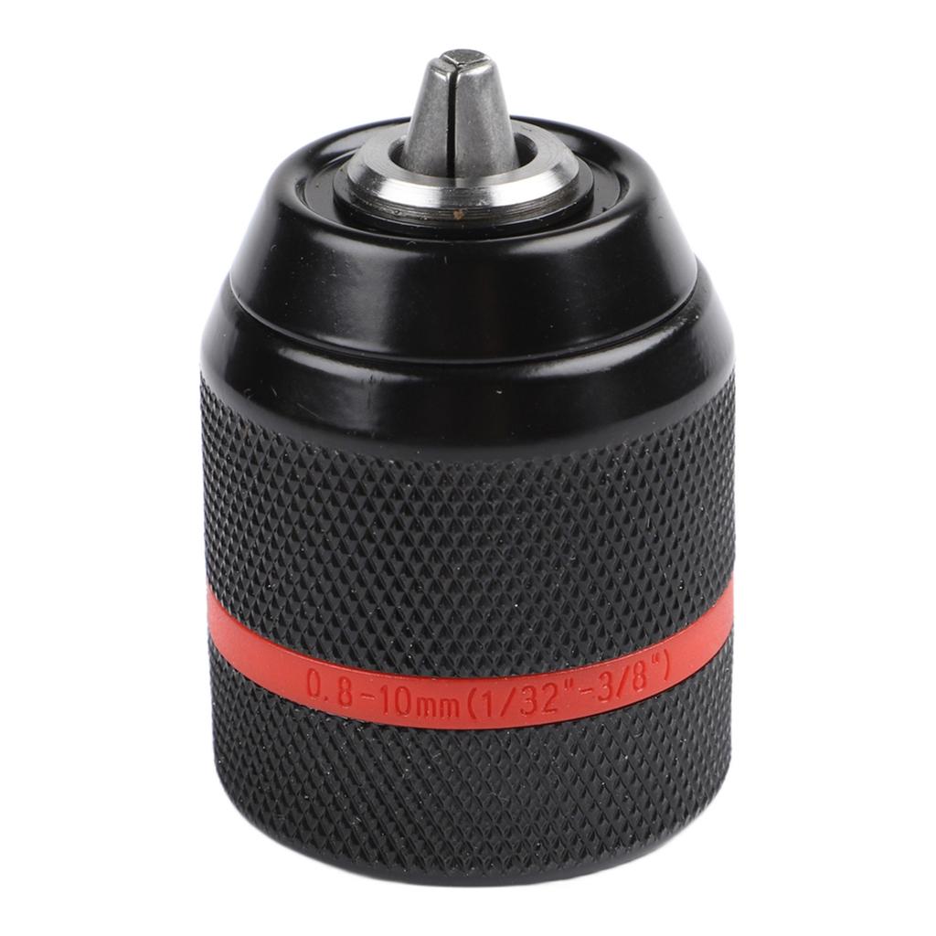 Ratchet Keyless Metal Drill Chuck 3824UNF Thread 0 810mm for Electric Drill with Self Locking and Enhanced Clamping Force
