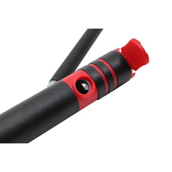 TORUNA08 Wide for 145mm with Fits Big Scooters and Mopeds U-Lock Motorcycles, Wide, Black, Key,