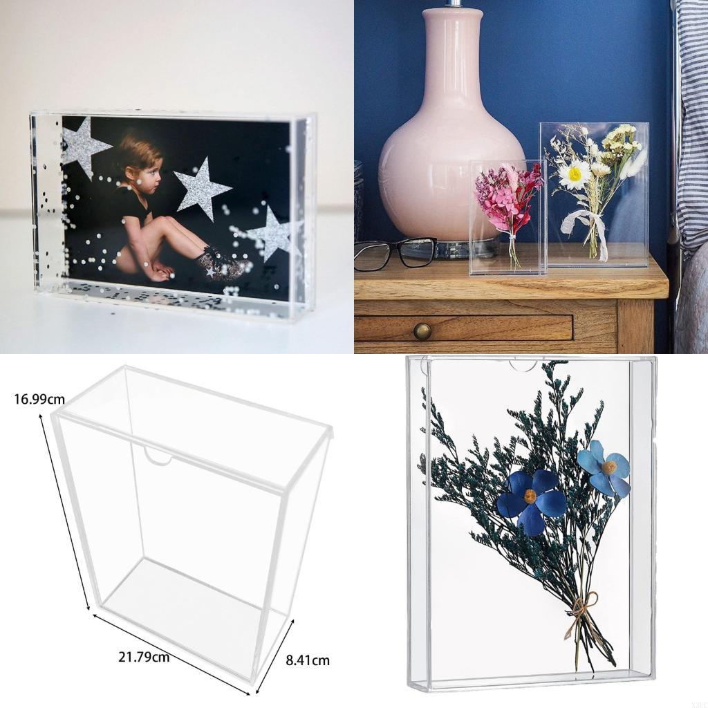 Sleekly Transparent Desktop Management Decorative Box Storage Display Case X3UC CN