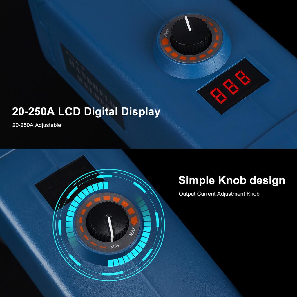 4500W Welding Thickness Automatic Digital Current Adjustment Welder Handheld Arc Welding Machine