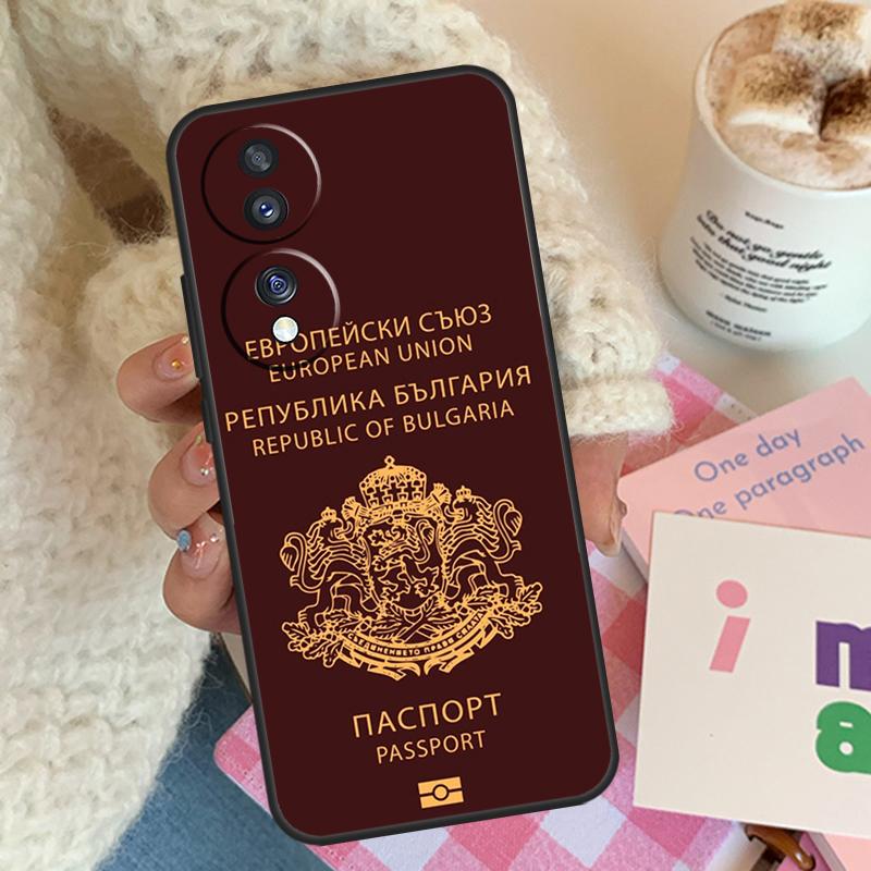 Bulgaria National Flag For Honor Magic 8 7 6 Lite Case For Honor 400 200 Pro 90 70 50 X8c X8b X9a X9b X9c X9d Win RT